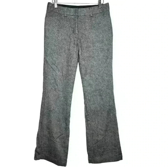 Express women's "editor" gray lined wool blend pants size 4 - Picture 1 of 7